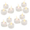 Bulk 48 Pc. White Battery-Operated Tea Light Candles Image 1