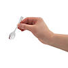 Bulk 50 Ct. Metallic Silver Mini Spoons Image 1