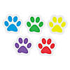 Bulk 50 Pc.  Jumbo Paw Print Wall Cutouts Image 1