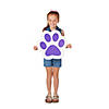Bulk 50 Pc.  Jumbo Paw Print Wall Cutouts Image 1
