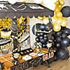 Bulk 50 Pc. Black & Gold Graduation Party Congrats Grad Luncheon Napkins Image 1