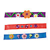 Bulk 50 Pc. Bright Color Slap Bracelet Assortment Image 1