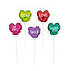 Bulk 50 Pc. Bright Valentine Self-Inflating 4" Balloons Image 1