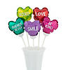 Bulk 50 Pc. Bright Valentine Self-Inflating 4" Balloons Image 1