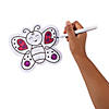 Bulk 50 Pc. Color Your Own Butterfly Jigsaw Puzzles Image 1
