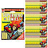 Bulk  50 Pc. Comic Superhero Plastic Goody Bags Image 1