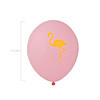 Bulk 50 Pc. Flamingo Print 11" Latex Balloons Image 1