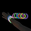 Bulk 50 Pc. Glow Bracelet Assortment Image 3
