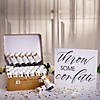 Bulk 50 Pc. Gold Heart Wedding Confetti Party Poppers Kit for 48 Guests Image 2