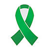 Bulk 50 Pc. Green Ribbon Cutouts Image 1