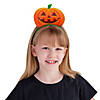 Bulk 50 Pc. Halloween Jack-o-Lantern Headbands Image 1
