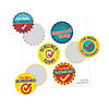 Bulk 50 Pc. I&amp;#8217;ve Been Screened Mini Dot Stickers Image 1