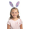 Bulk 50 Pc. Iridescent Bunny Ears Headbands Image 1