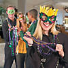 Bulk 50 Pc. Masquerade Feather Mask Assortment Image 1