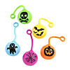 Bulk 50 Pc. Mini Halloween Water Ball YoYos Image 1