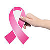 Bulk 50 Pc. Pink Ribbon Cutouts Image 1