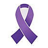 Bulk 50 Pc. Purple Ribbon Cutouts Image 1