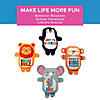 Bulk 50 Pc. Reading Stuffed Animal Assortment Image 1