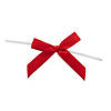 Bulk  50 Pc. Red Twist Tie Satin Bows Image 1