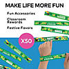 Bulk 50 Pc. St. Patrick&#8217;s Day Slap Bracelets Image 1