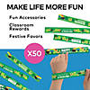 Bulk 50 Pc. St. Patrick&amp;#8217;s Day Slap Bracelets Image 1