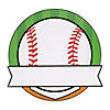 Bulk 50 Pc. Team Spirit Baseball Name Cutouts Image 1