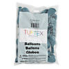 Bulk 50 Pc. Tuftex Matte Blue Slate 5" Natural Latex Balloons Image 3