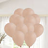Bulk 50 Pc. Tuftex Matte Cameo 5" Natural Latex Balloons Image 2