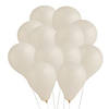 Bulk 50 Pc. Tuftex Matte Lace 5" Natural Latex Balloons Image 1
