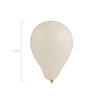 Bulk 50 Pc. Tuftex Matte Lace 5" Natural Latex Balloons Image 1