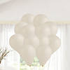 Bulk 50 Pc. Tuftex Matte Lace 5" Natural Latex Balloons Image 2