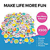 Bulk 500 Pc. Fabulous Foam Self-Adhesive Easter Shapes Image 1