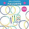 Bulk 500 Pc. Halloween Glow Stick, Bracelet & Necklace Assortment Image 2