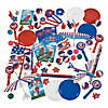 Bulk 500 Pc. Patriotic Novelty Toy & Stationery Giveaway Assortment Image 1