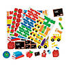 Bulk 500 Pc. Self-Adhesive School Shapes Image 1