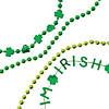 Bulk 500 Pc. St. Patrick&#8217;s Day Green Bead Necklace Assortment Image 1