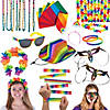 Bulk 504 Pc. Ultimate Rainbow Apparel Kit Image 1