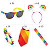 Bulk 504 Pc. Ultimate Rainbow Apparel Kit Image 1