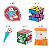 Bulk 60 Pc. Christmas Solo Activity &amp; Game Assortment Image 1