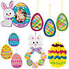 Bulk 60 Pc. Easter Egg Craft Kit Assortment Image 1