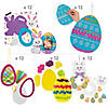 Bulk 60 Pc. Easter Egg Craft Kit Assortment Image 1