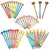Bulk 60 Pc. School Pencils with Eraser Topper Assortment Kit Image 1