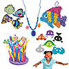 Bulk 60 Pc. Sea Creatures Craft Kit Assortment - Makes 60 Image 1