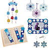 Bulk 60 Pc. Snowflake Craft Kit Assortment Image 1