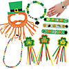 Bulk 60 Pc. St. Patrick&#8217;s Day Wearables Craft Kit Assortment Image 1