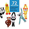 Bulk 72 Pc. Assorted Long Arm Stuffed Animal Giveaway Kit Image 2