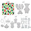 Bulk 72 Pc. Christmas Die Cut Supply Kit Image 1