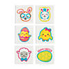 Bulk 72 Pc. Easter Glitter Temporary Tattoos Image 1
