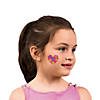 Bulk 72 Pc. Funky Heart Temporary Tattoos Image 1