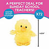 Bulk 72 Pc. Fuzzy Stuffed Chicks Image 1